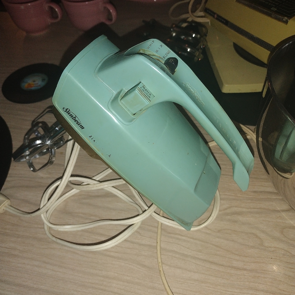 1960's Vintage Sunbeam-Mixmaster Hand Mixer